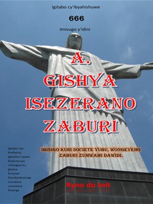 cover image of A. Gishya Isezerano Zaburi